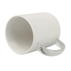 Mug white 330 ml glass handle carton 36 pcs.