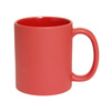 Frosted mug - red carton 36 pcs.