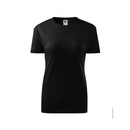 Koszulka bawełniana MALFINI damska czarna XXL