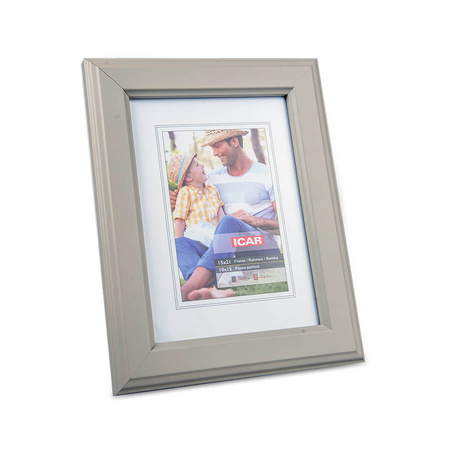 Wooden photo frame 15x21 DRZ A_04 - cream color