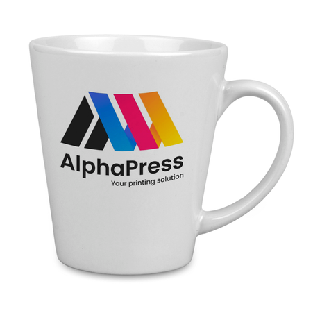 White Latte mug - small SuperGlaze