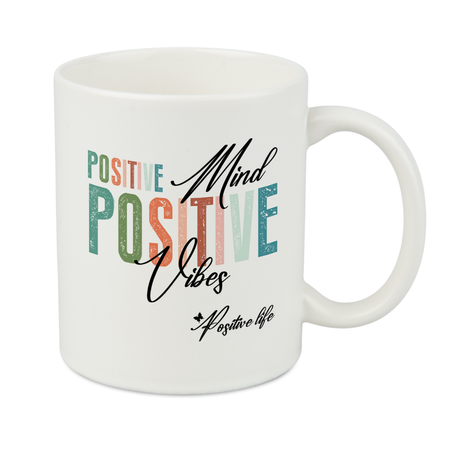 Mug 330 ml Flora matte cream carton 36 pcs.