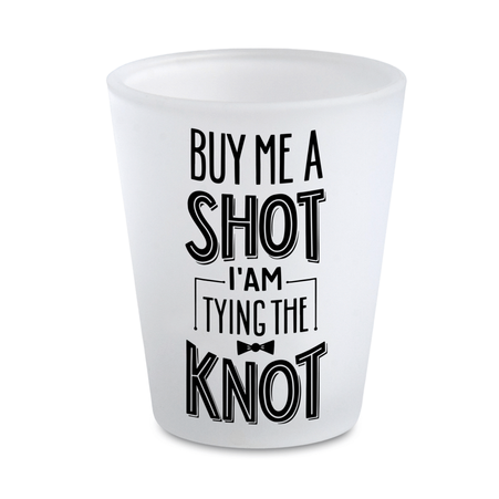 Kieliszek 45 ml szklany szroniony