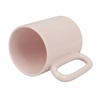 Mug light pink - oval handle