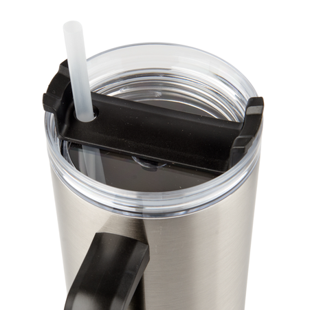 Kubek stalowy Travel 1200 ml  -  srebrny