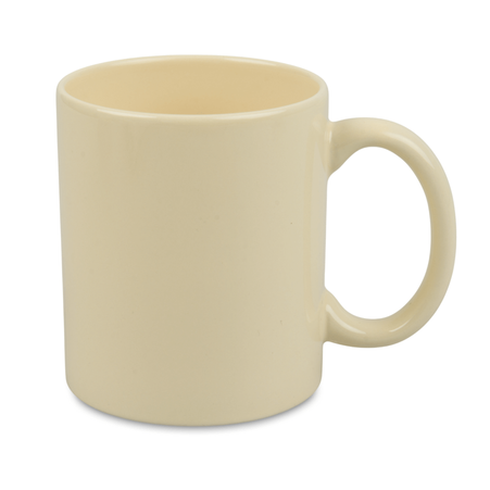 Mug 330ml light color - yellow carton 36 pcs.