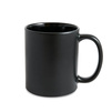 Magic mug matte black - black inside, carton 36 pcs.