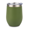 Kubek stalowy do graweru Wine Cup - zielony