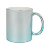 Mug metallic silver-blue carton 36 pcs.