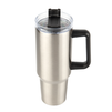 Travel steel mug 1200 ml - silver set of 5 pcs.