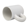 Mug 440 ml thick ear - white carton 36 pcs.