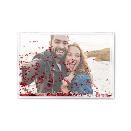 Water frame 10x15 - heart petals (set of 6 pcs)