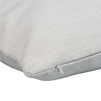 Linen pillowcase 40x40 with zipper - light beige