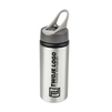 Active aluminum bottle with mouthpiece 650 ml - silver