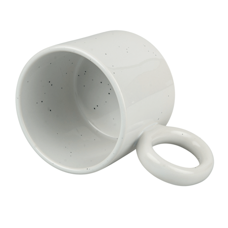 Kubek Ravenna 400 ml nakrapiany biały karton 36 szt