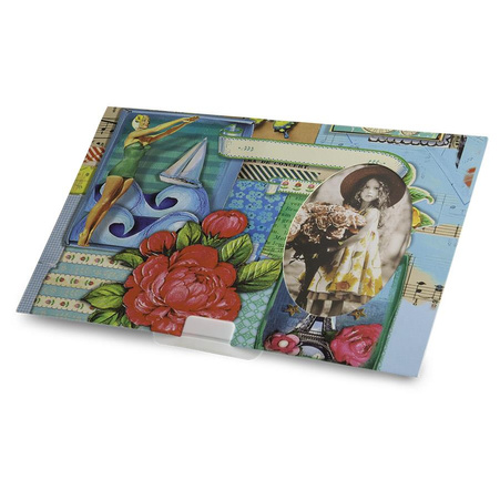 Ramka tekturowa z magnesem 12x20 cm (wzór 152602)