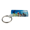 4MD acrylic key ring rectangular 30x55 mm (one-sided) - 10pcs