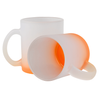 Glass mug frosted gradient orange carton 36 pcs.