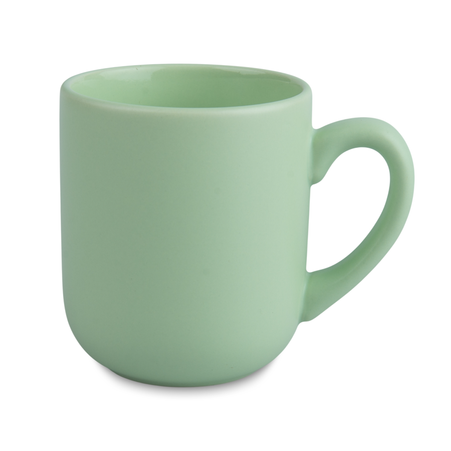 Coffee mug 290 ml matte light color green carton 36 pcs.