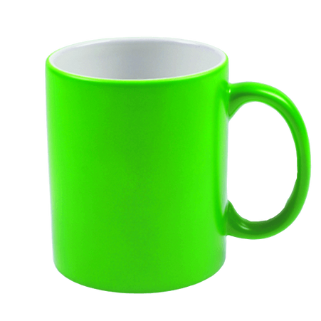 Neon mug - green