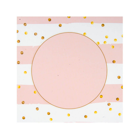 Photo box - pattern 1 (gold dots)