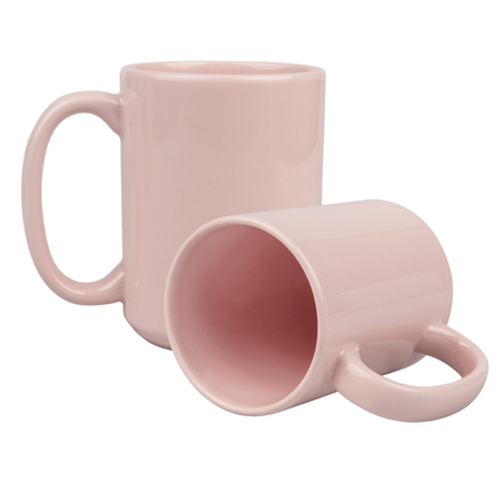 Mug 440 ml light color pink