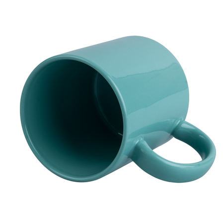 330 ml mug Lento green glossy carton 36 pcs.