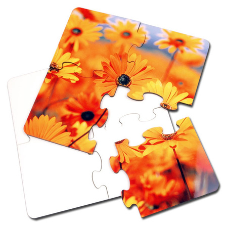 Podkładki pod kubek / puzzle 4 el.Hardboard (korek) Unisub (5795) - wyprzedaż !