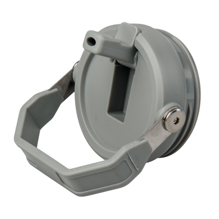 Trip 900 ml steel mug - white