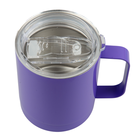 Steel mug 330 ml light color purple