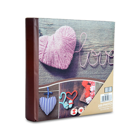Album kieszeniowy szyty 10x15/200 zdjęć - Love