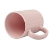 Mug 440 ml light color pink carton 36 pcs.