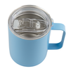 Steel mug 330 ml light color blue