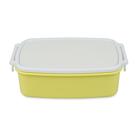 Lunch/breakfast box for sublimation - yellow