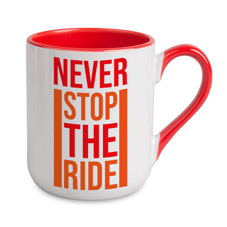 Coffee mug 330 ml Combo - handle and inside red