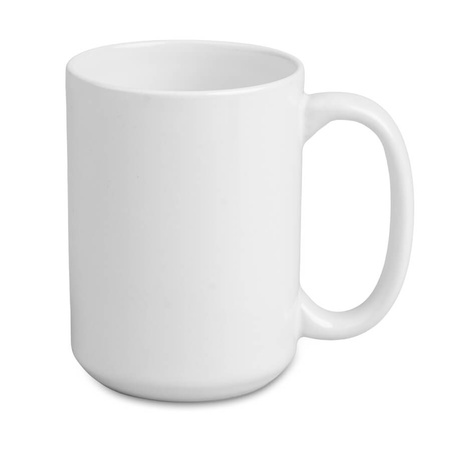White 440 ml SuperGlaze mug