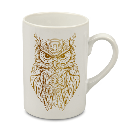 White mug - 300 ml straight narrow carton 36 pcs.