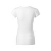 Malfini FIT V-neck women's cotton t-shirt white M