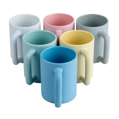 Mug 440 ml Leo matte blue