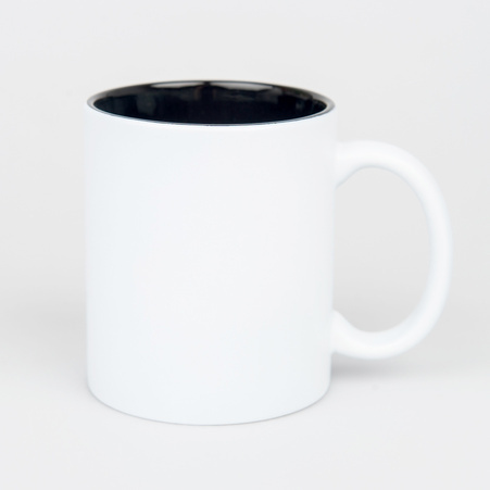 Mug for engraving white matte - inner black carton 36 pcs.