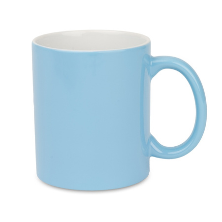 Mug light color blue