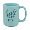 Mug 440 ml matte light color blue carton 36 pcs