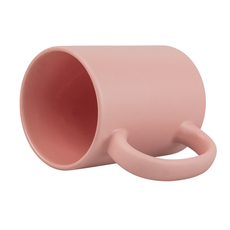 Mug 440 ml matte light color pink