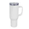 Trek 1200 ml steel mug with handle white