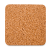 Acrylic coaster square 4MD / bark 9,5x9,5 cm - 10pcs