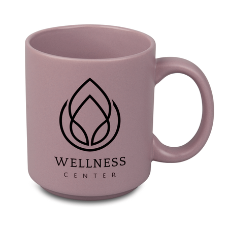 Mug 330 ml light color matte purple carton 36 pcs.