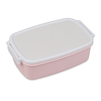 Lunch/breakfast box for sublimation - light pink (set of 5)