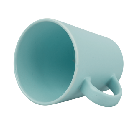 Latte cup small light color blue - matte carton 36 pcs.