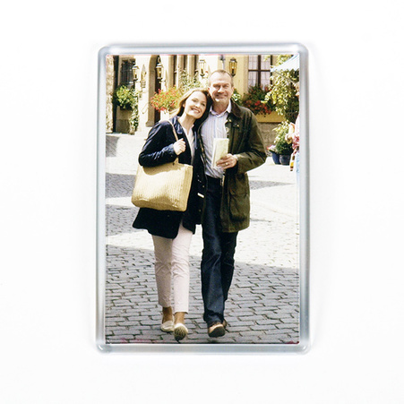 Plastic magnet for photo 97x67mm - Jumbo (set of 50 pcs.)