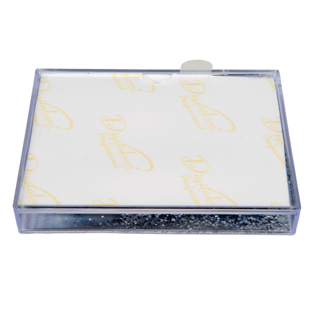Water frame 10x15 - silver glitter